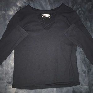 Black hollister shirt